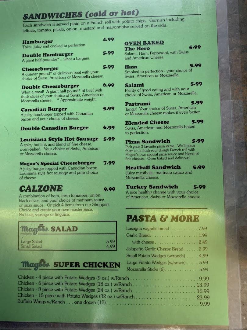 Magoos Pizza